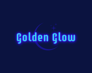 Moon Glow Night logo design