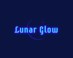 Moon Glow Night logo design