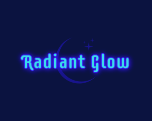 Moon Glow Night logo design