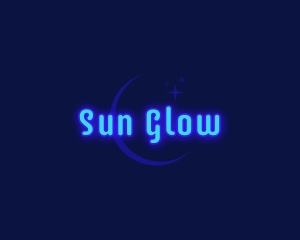 Moon Glow Night logo design