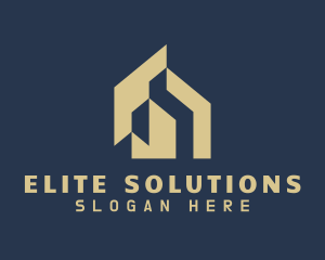 Hotel Establishment Realtor logo design