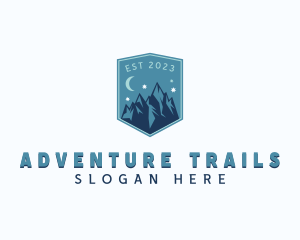 Travel Mountain Trekking logo design