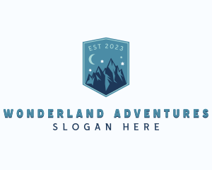 Travel Mountain Trekking logo design