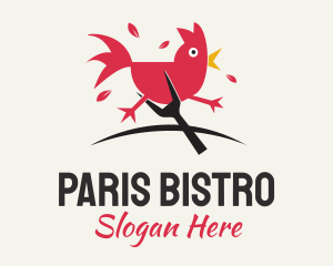 Red Chicken Roast logo design