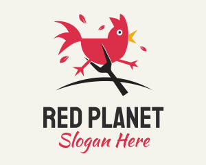 Red Chicken Roast logo design