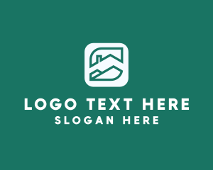 House Loan - Mobile Realty Application logo design