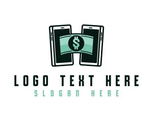 Mobile - Online Money Payment logo design
