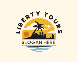 Vacation City Tour logo design