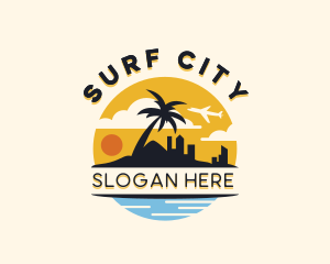 Vacation City Tour logo design