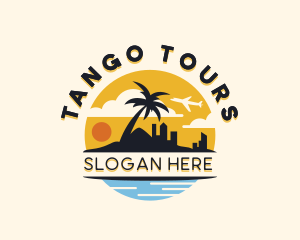 Vacation City Tour logo design