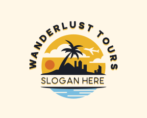 Vacation City Tour logo design