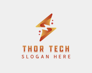 Thunder Tech Energy logo design