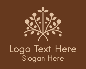 Earthy Herbal Plant  Logo