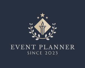 Investor - Pillar Stars Flame logo design