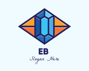 Blue Precious Gem logo design