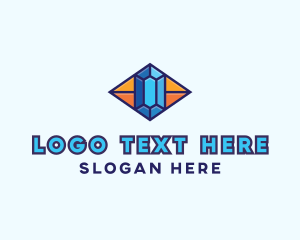 Blue - Blue Precious Gem logo design