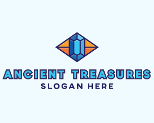 Blue Precious Gem logo design