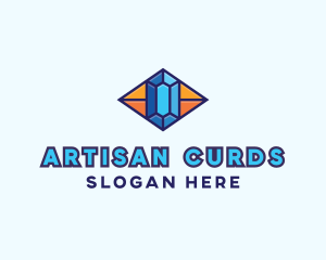 Blue Precious Gem logo design