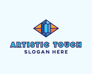 Blue Precious Gem logo design