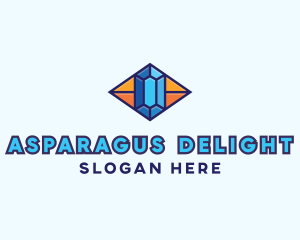 Blue Precious Gem logo design