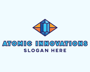 Blue Precious Gem logo design