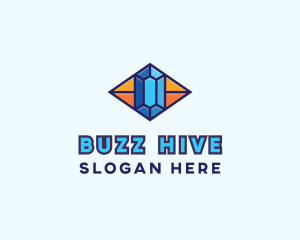 Blue Precious Gem logo design