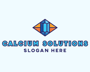 Blue Precious Gem logo design