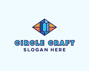 Blue Precious Gem logo design