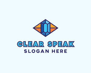 Blue Precious Gem logo design