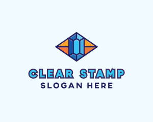 Blue Precious Gem logo design