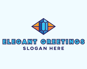 Blue Precious Gem logo design