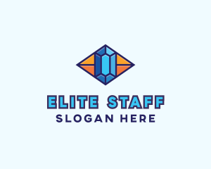 Blue Precious Gem logo design