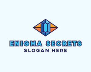 Blue Precious Gem logo design