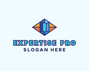 Blue Precious Gem logo design