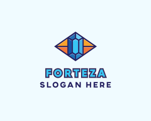 Blue Precious Gem logo design