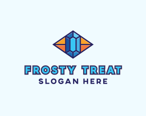 Blue Precious Gem logo design