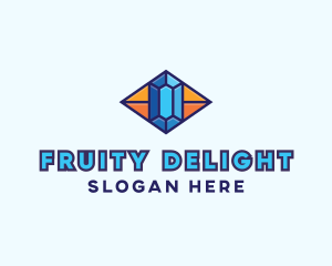 Blue Precious Gem logo design