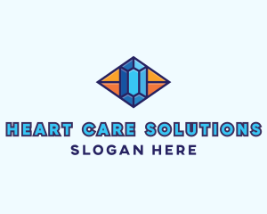 Blue Precious Gem logo design