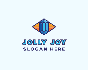 Blue Precious Gem logo design