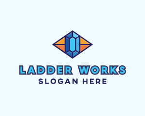 Blue Precious Gem logo design