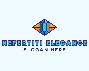 Blue Precious Gem logo design