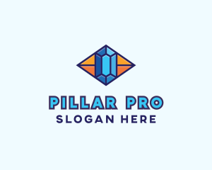 Blue Precious Gem logo design