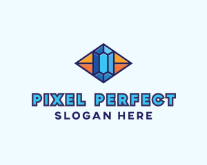 Blue Precious Gem logo design