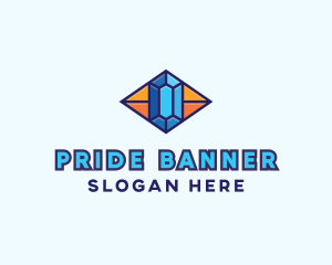 Blue Precious Gem logo design