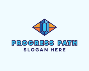 Blue Precious Gem logo design