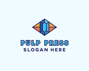 Blue Precious Gem logo design