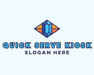 Blue Precious Gem logo design