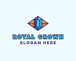 Blue Precious Gem logo design