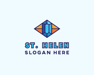 Blue Precious Gem logo design