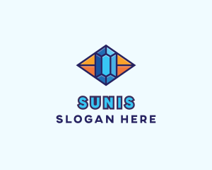 Blue Precious Gem logo design